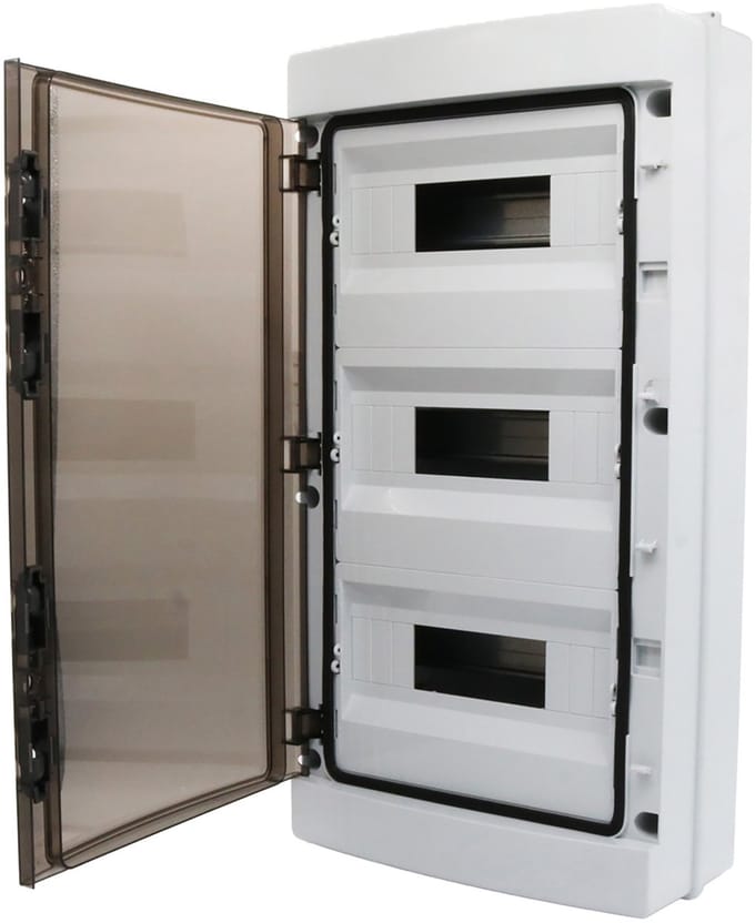 Opbouw Verdeelkast / Zekeringkast IP65 36-modules - Velvalux Panoboxpro - Waterdichte Elektrische Behuizing