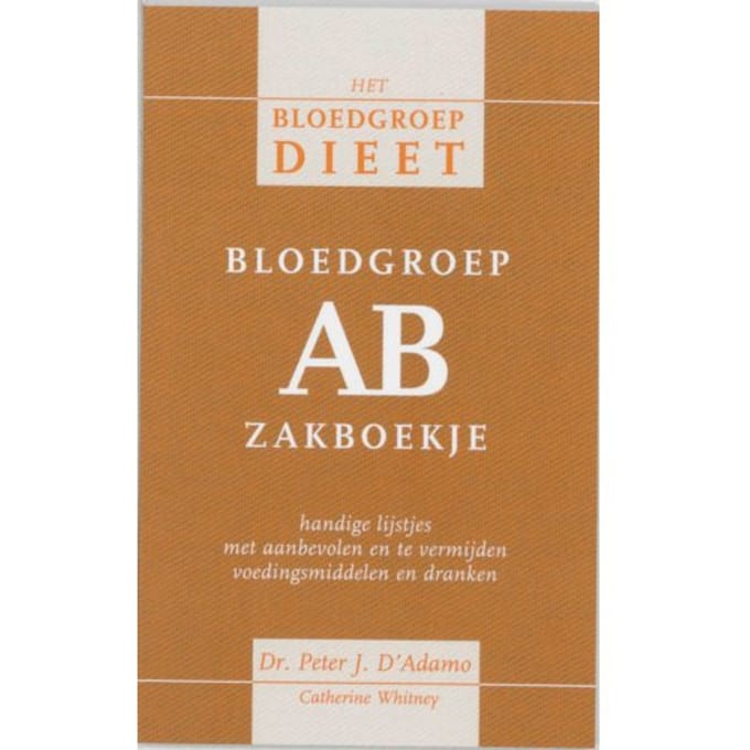 Bloedgroep Ab Zakboekje - P. D'Adamo