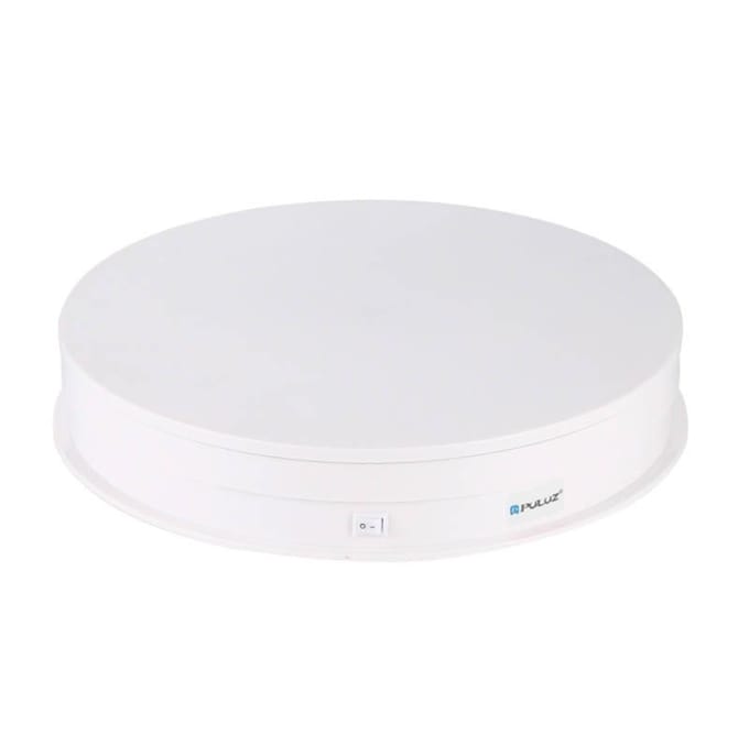 Puluz Electric Rotating Turntable Display 30 cm USB (white)