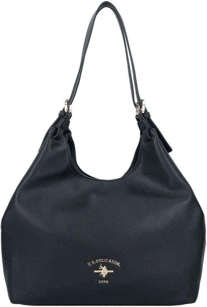 U.S. POLO ASSN. Schoudertas Stanford Large Handle Bag Black Zwart