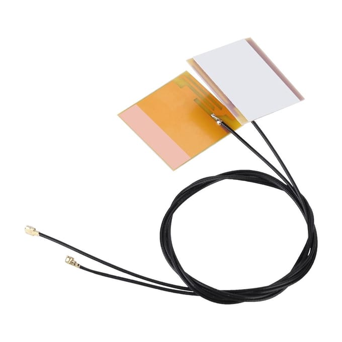 Set van 2 IPEX 1 IPEX G1 ingebouwde WiFi-antenne voor notebook 2.4G5G stabiel signaal 46 cm