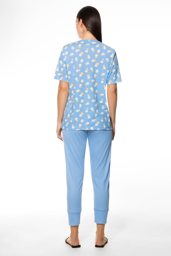 Pyjama Serie Adryelle Angel Blue