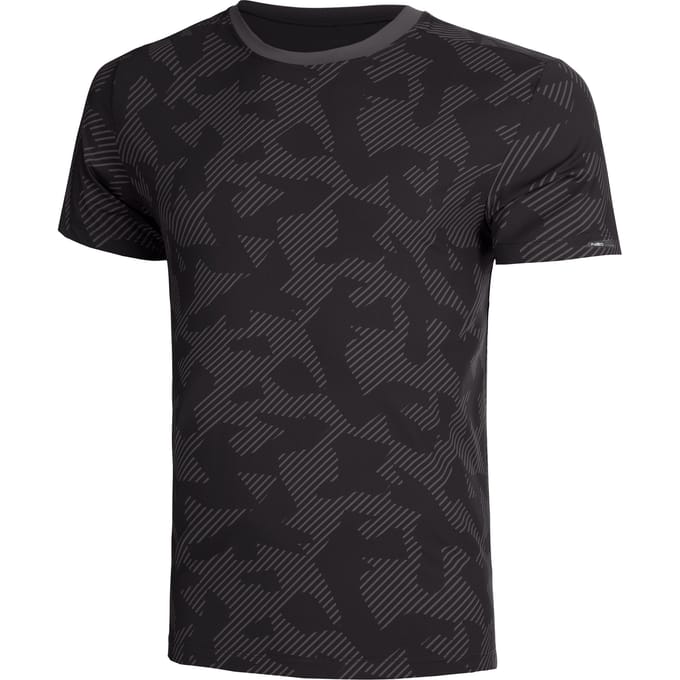 NEO Feel the Vybe AOP Hardloopshirt Heren-zwart