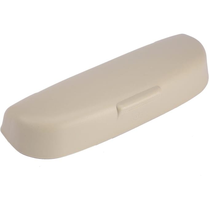 Draagbare Beige Auto Auto Interieur Zonnebril Opbergdoos Houder Stand Doos beige