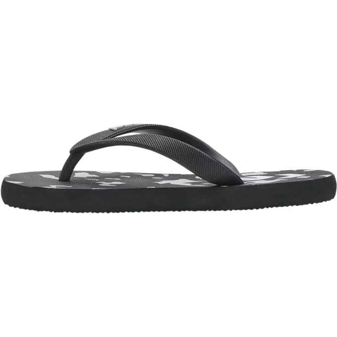 Hummel kinder-teenslippers Jr Zwart/Wit