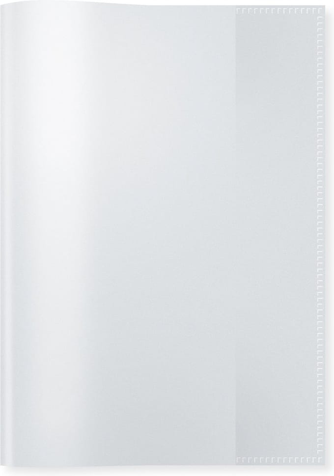 Exercise book cover PP A5 transparent/colourless - Transparent - Polypropylene (PP) - Man/Woman - 148 mm - 210 mm - 1 pc(s)