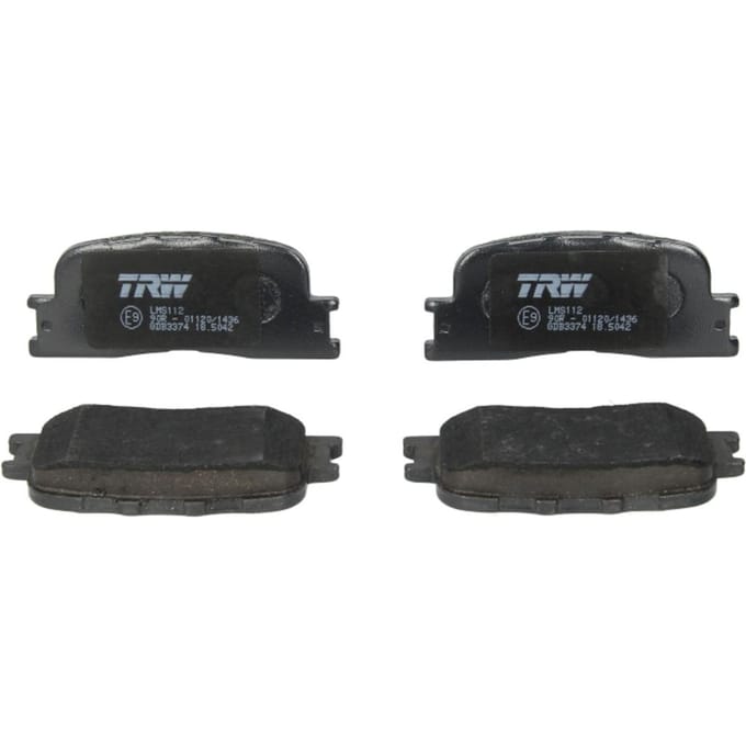 Remblokset TRW GDB3374, achter