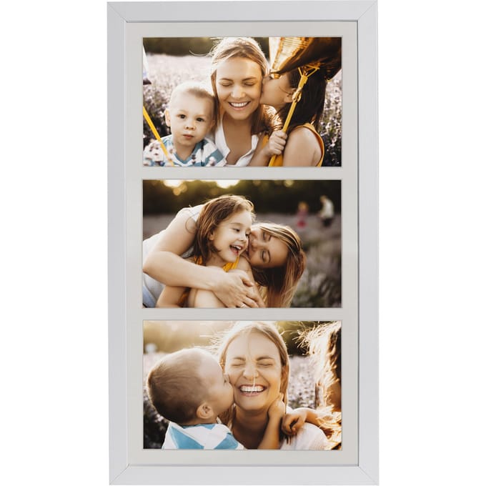 BD Art - Collage Fotolijst - 23x50 cm - Wit - MDF