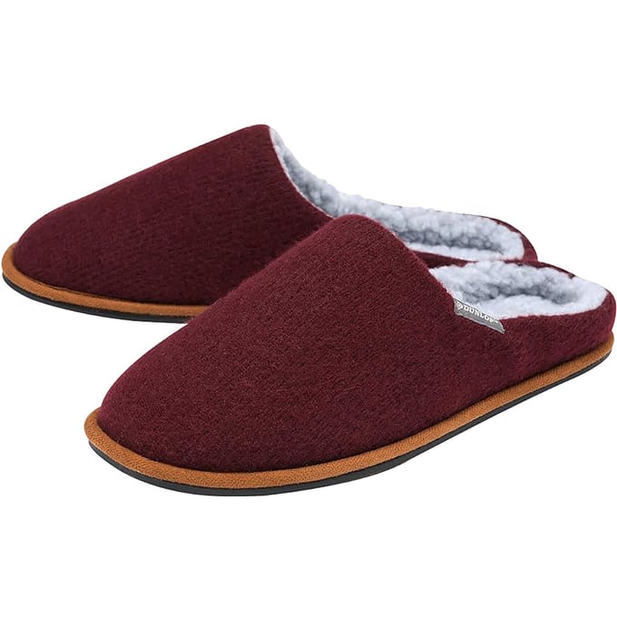 Heren Pluche Voering Muiltjeslippers Met Geheugen Foam