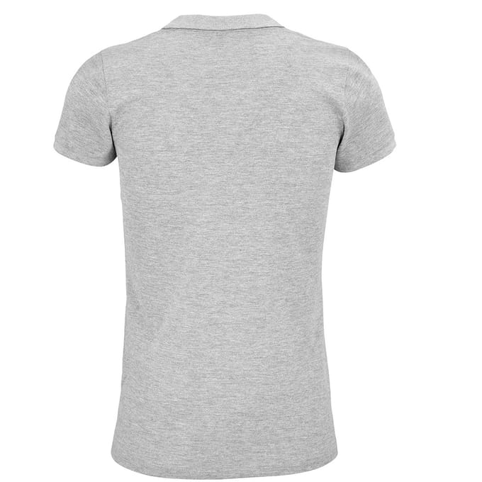 SOLS Dames/Dames Planet Marl Pique Organisch Poloshirt (Grijs)