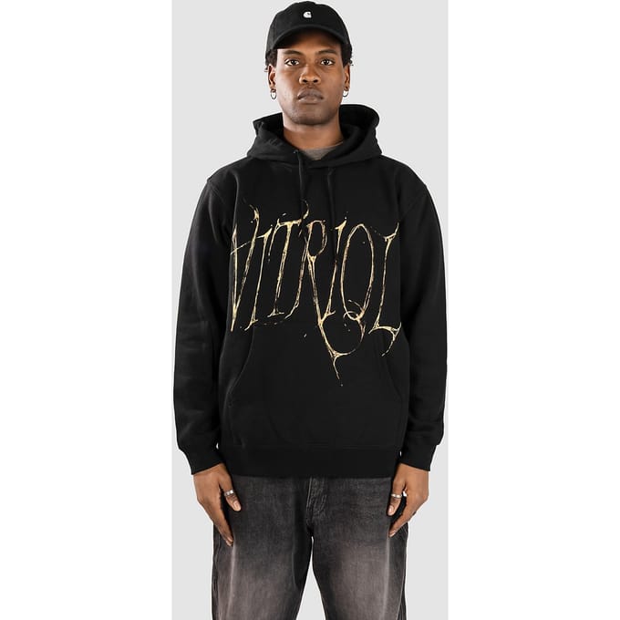 Vitriol Oxidized Hoodie zwart