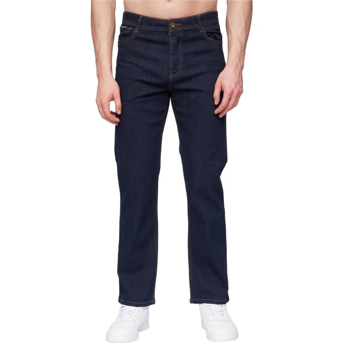 Henleys Heren Breeze Rechte Jeans (Rauwe was)