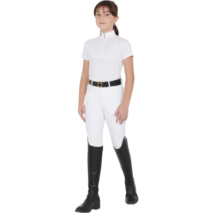 Wedstrijdpolo voor meisjes Equestro