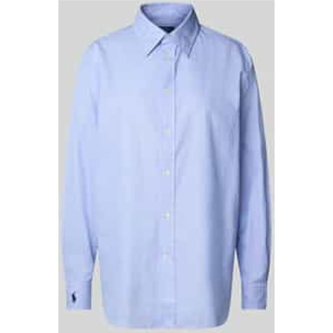 Overhemdblouse met knoopsluiting