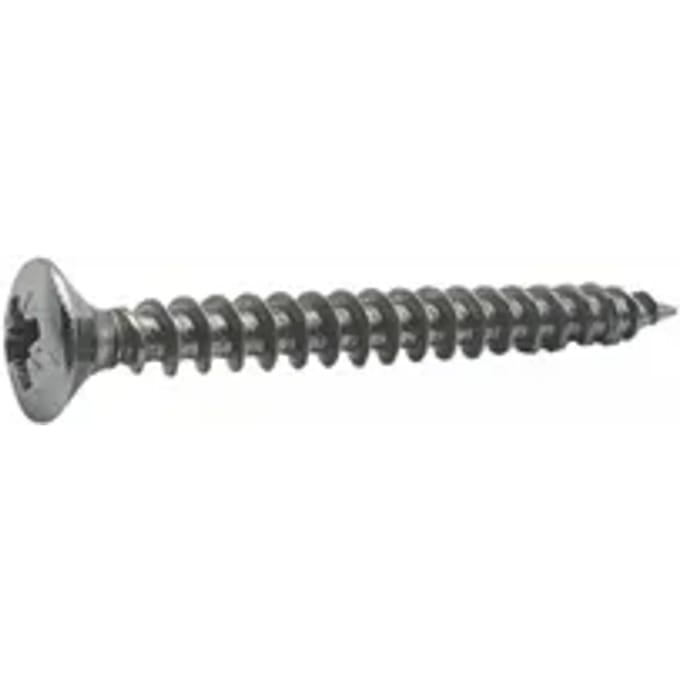 Sencys Universele Schroef Rvs Ronde Kop Pozi - 5x50mm - 5 Stuks