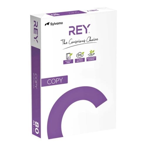 Kopieerpapier Rey Copy A4 80gr wit 500 vel