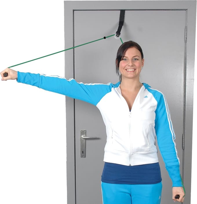Schouder Pulley Metalen deuranker - MoVeS | Schouderkatrol
