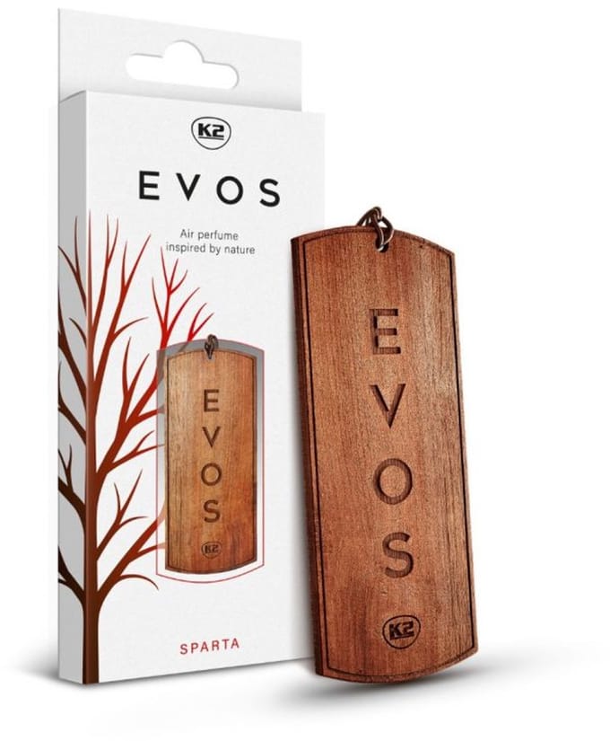 Melle EVOS - Houten Geurhanger - Sparta - Musk - Grapefruit