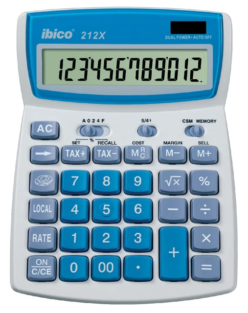 Ibico 212X - Rekenmachine