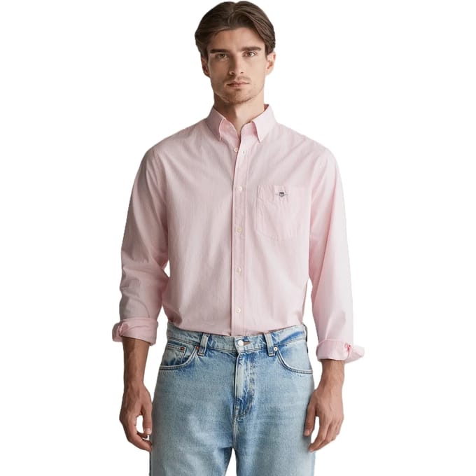 Shirt met lange mouwen Gant Dobby