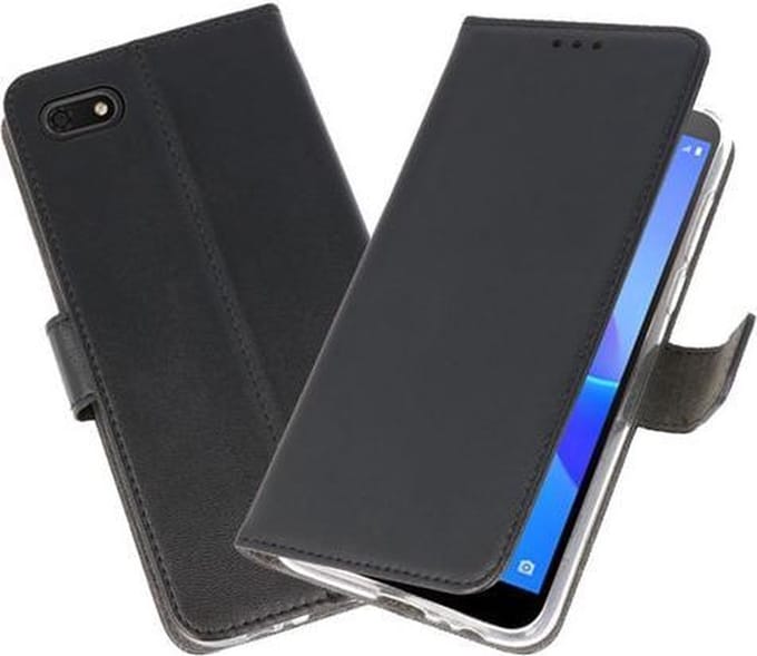 Bestcases Pasjeshouder Telefoonhoesje Huawei Y5 Lite (2018) - Zwart