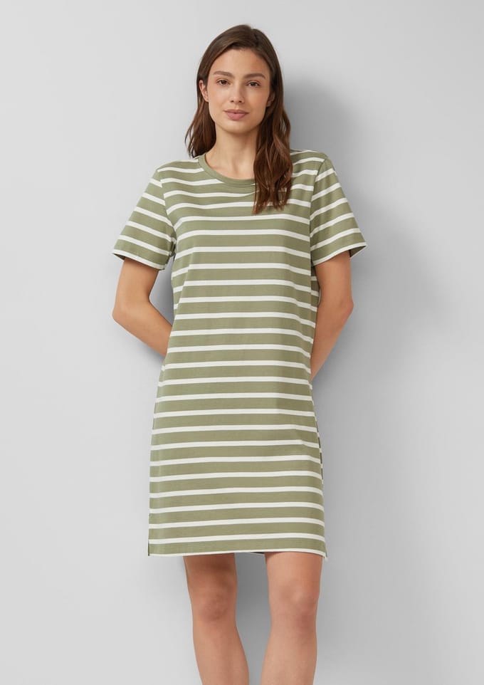 s.Oliver - female - Jersey jurk met zijsplitten