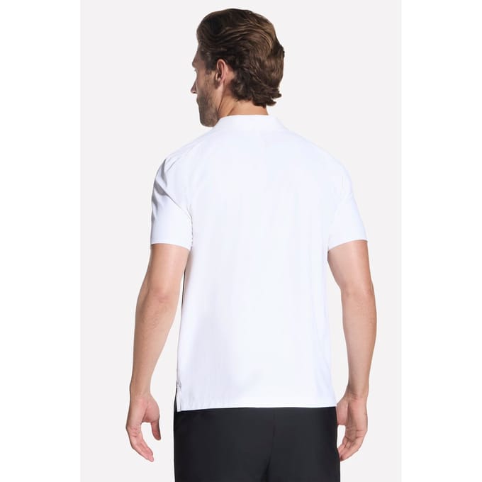 Skechers Ace Tour Polo Polyester Heren Witte Polo Shirt