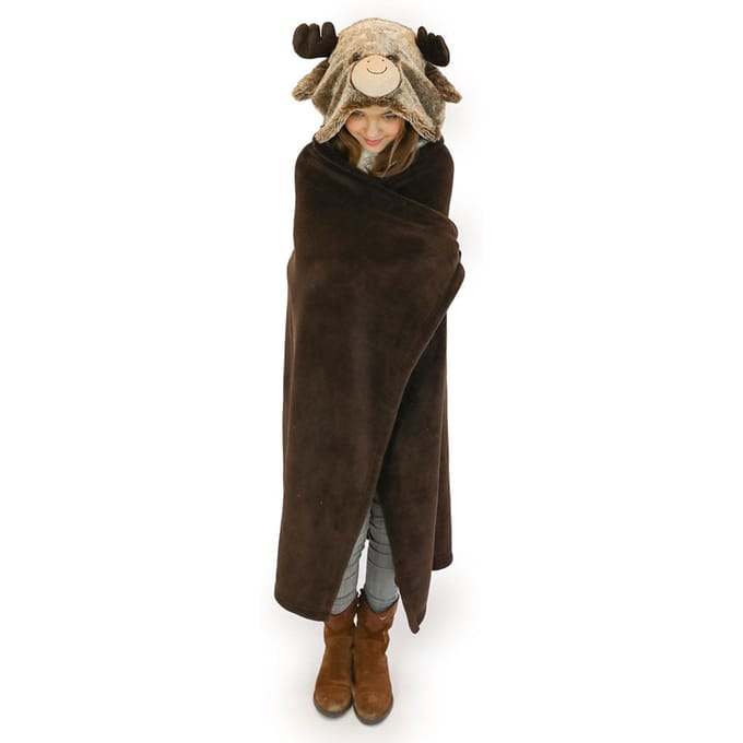 Noxxiez fleece deken - rendier