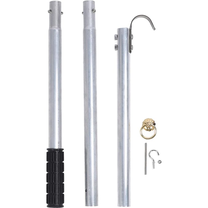 Ladder Trek Systeem Kit Metalen Koppeling Zoldertrap Neerlaat Systeem Kit met Opberghoes white