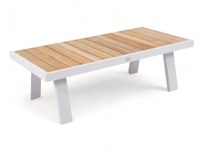 Tafel Birmingham/Lotte - 120 x 60 cm - Wit