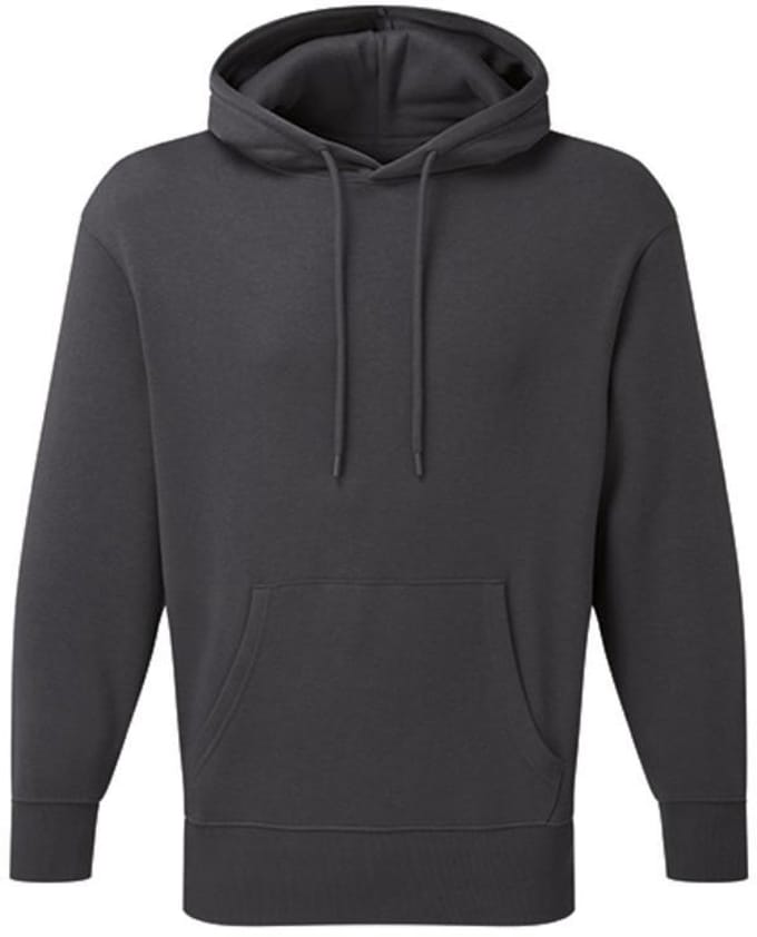 TriDri - Recycled Hoodie - Charcoal maat S