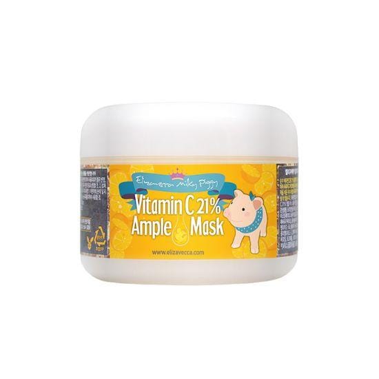 Masque généreux Elizavecca Vitamine C 21% (100g) beige