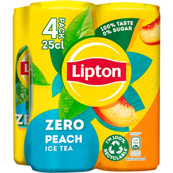 Ice tea peach zero