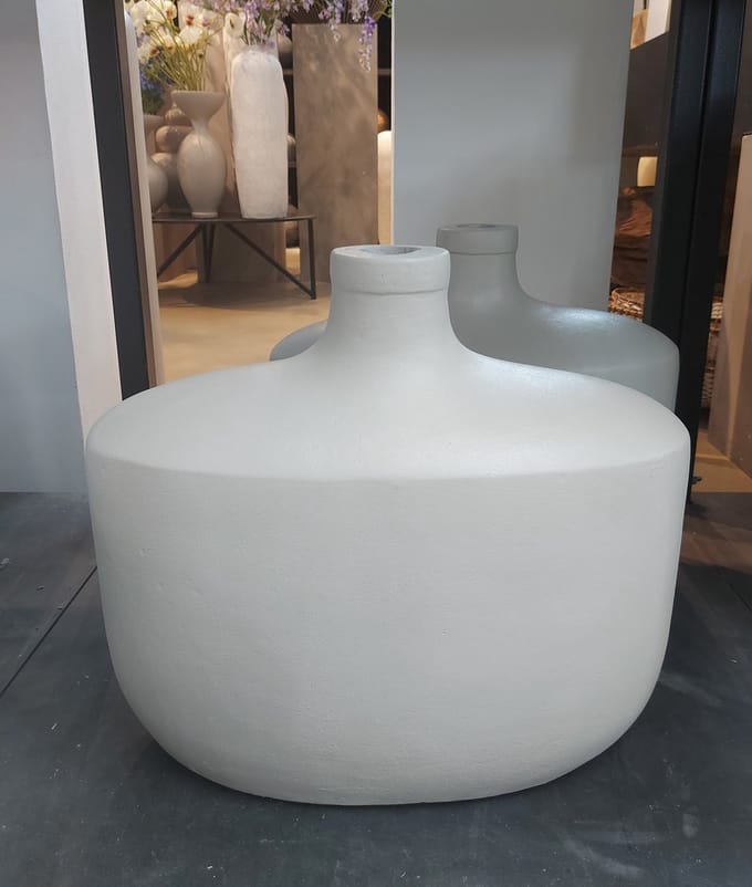 Jelle Quint - Vaas - Siervaas - Flesvaas - Pumice Stone -M- 40x17x30cm