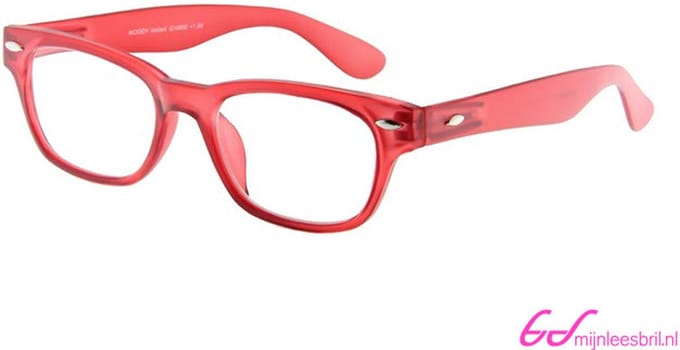 INY Woody G14600 +1.00 - Rood/transparant  - Leesbril