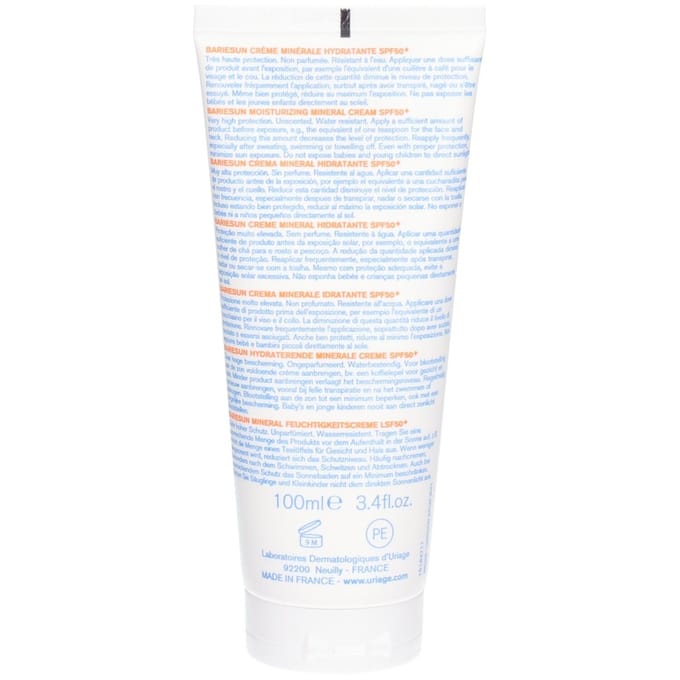 Uriage Bariesun Minerale Crème SPF50+ 100 Zonnecrème