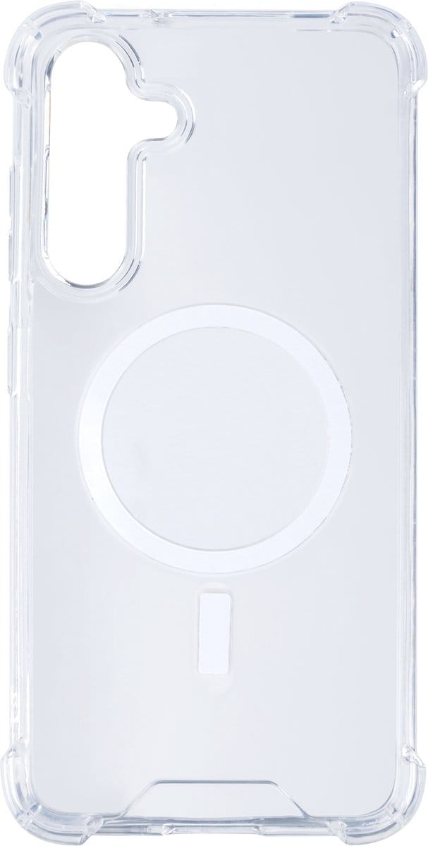 Rixus Anti-Burst Case With MagSafe For Samsung Galaxy S24, S25 Transparent