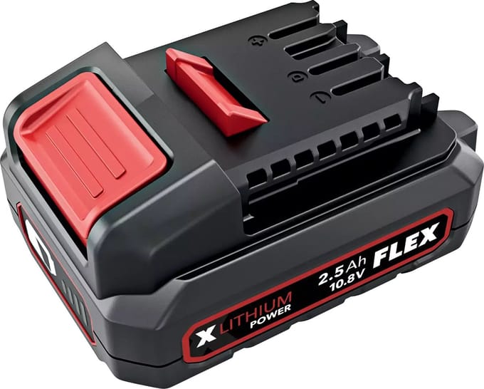 FLEX Oplaadbare Li-Ion Accupack 10,8-2,5 Ah