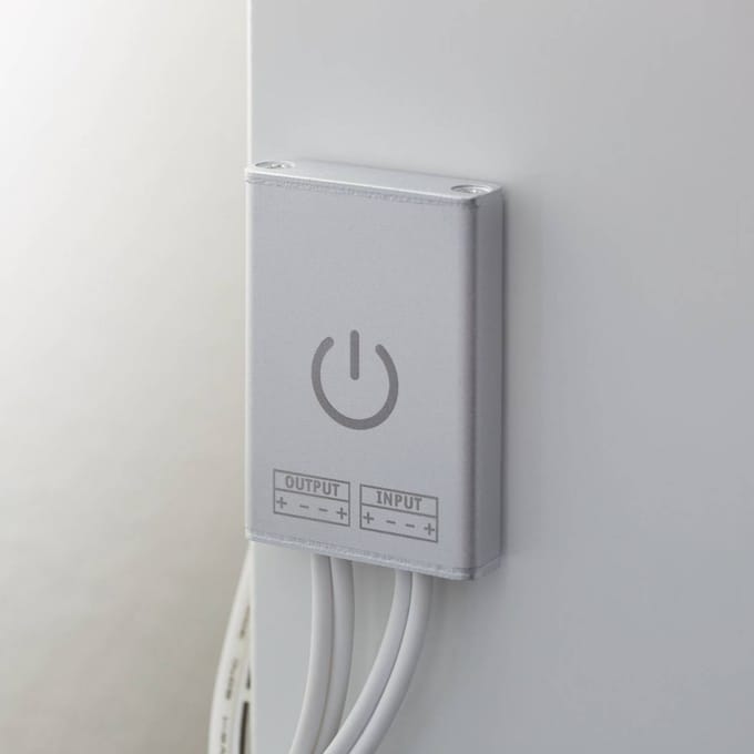 Paulmann 70975 70975 Touchswitch 144 W (max) Metaal (l x b x h) 4.3 x 4.3 x 0.85 cm Piece 1 stuk(s)