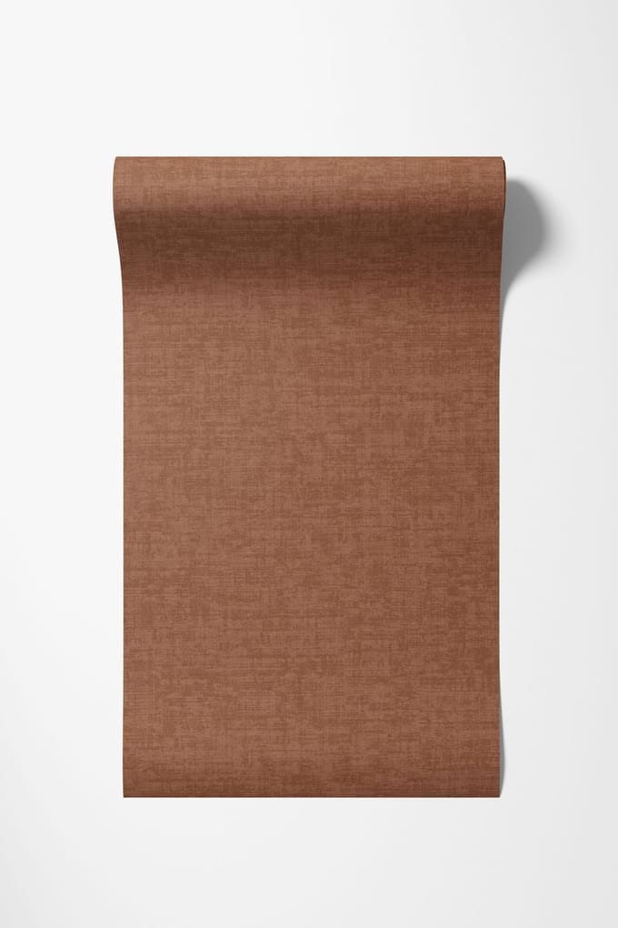 Dutch Wallcoverings - Vliesbehang - Linen & Textures - uni terra - VT10033