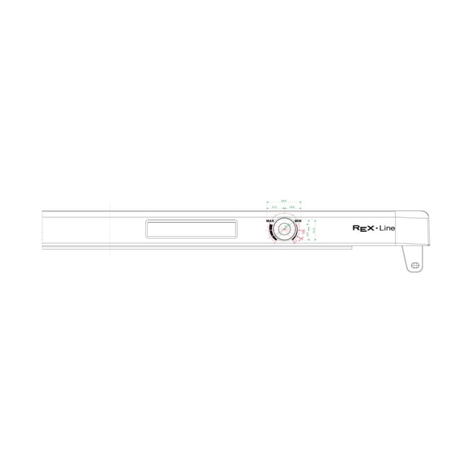 AEG bovenblad, zijdescherm, 7801, 550x572mm 140026258024