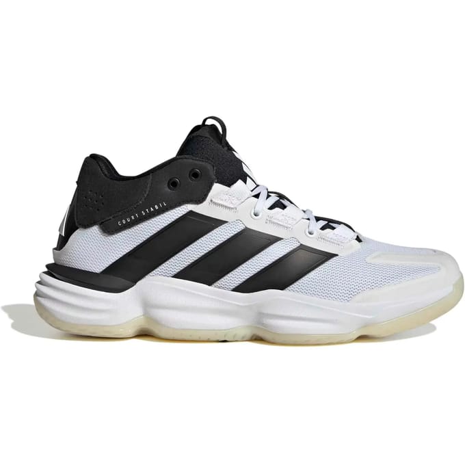 Adidas Performance Court Stabil Indoor Schoenen - Heren - Wit