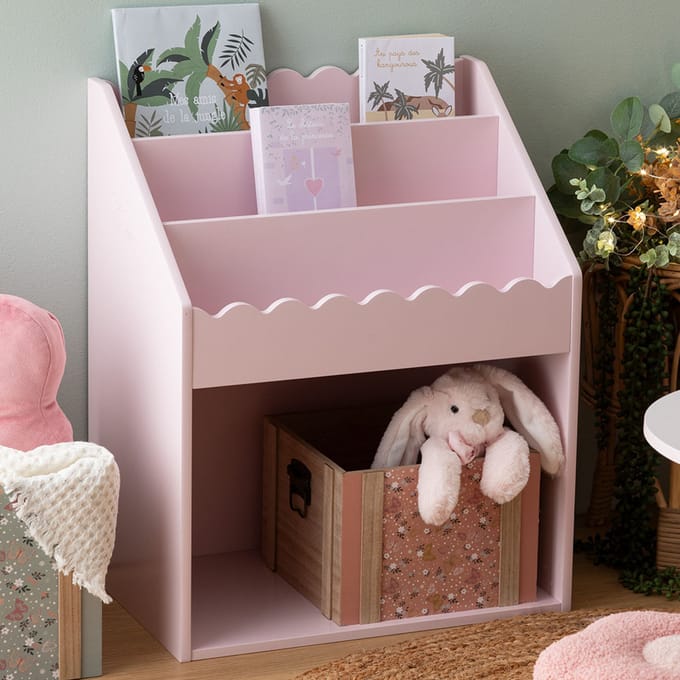 Eazy Living Boekenkast Aubry Roze
