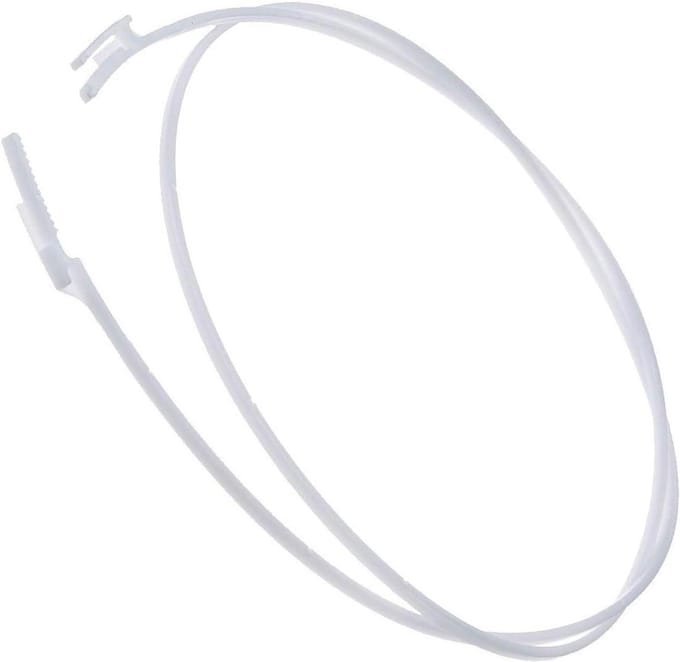 Deurafdichting Wasmachine - Rubber Ring - Lekkage Voorkomen - Precisie Pasvorm - Standaard Maat - Zwart