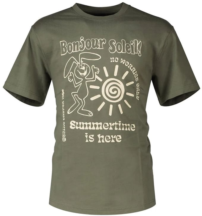 Only & Sons Kelvin Rlx Cartoon T-shirt Met Korte Mouwen Groen M Man