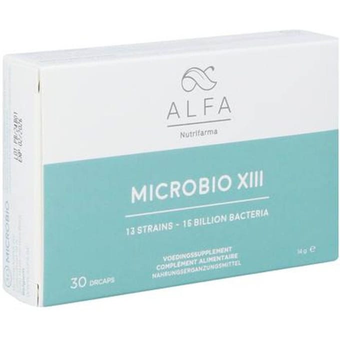ALFA Microbio XIII Maagsapresist V-caps 30