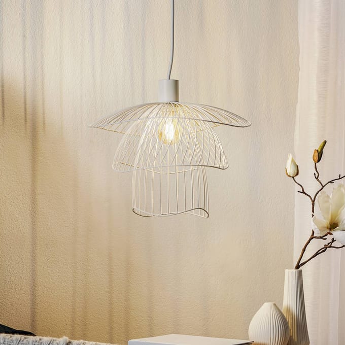 Forestier Papillon Hanglamp Extra Small Ø30 Wit