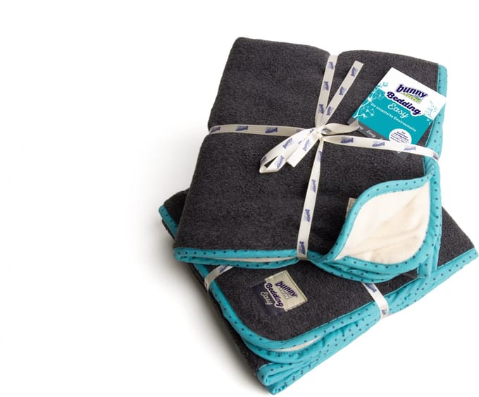 Bunny Nature Bedding Easy Turquoise - Bodembedekking - 112x51cm