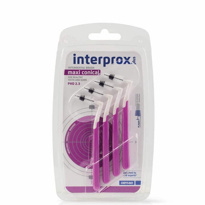 Interprox Ragers Plus Maxi Conical Paars PHD 2.3 - 3 x 4 stuks - Voordeelverpakking