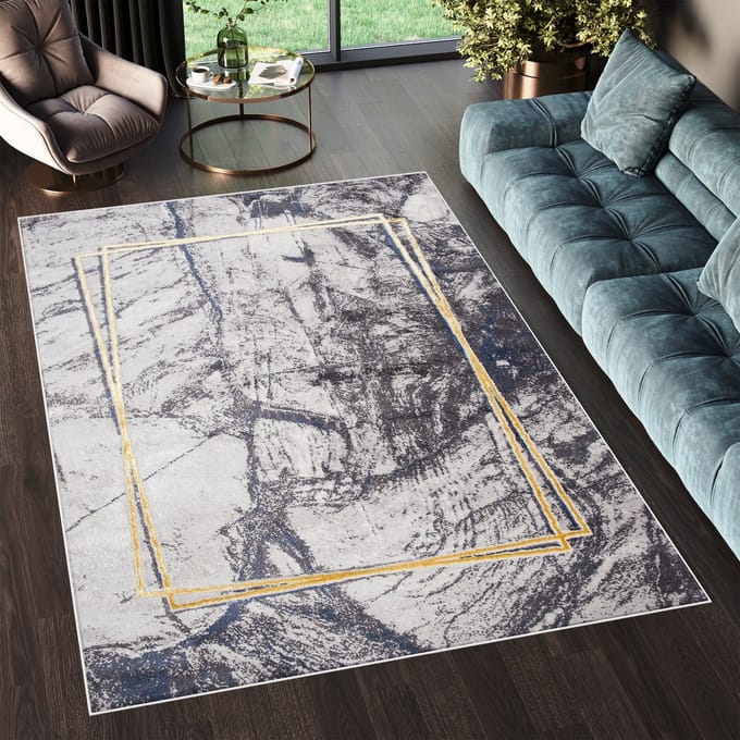 Tapiso Shine Vloerkleed Modern Abstract Design Tapijt Maat- 160x220